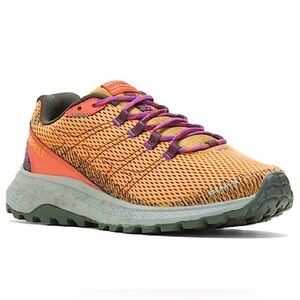 Merrell Women's Vibrant Orange and Purple Sneakers